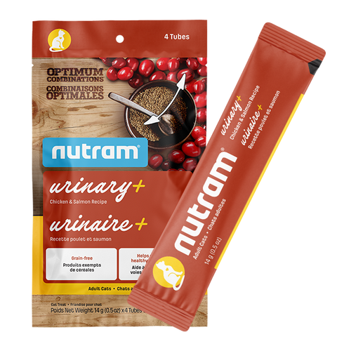 Nutram Cat OC Urinary+ Chicken & Salmon Adult Tubes 2oz