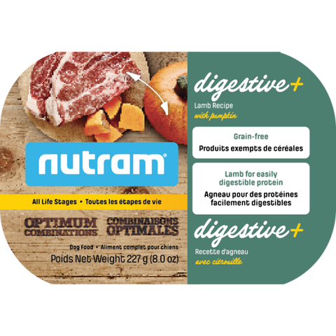 Nutram Dog OC Digestive+ Lamb ALS Tub 8oz