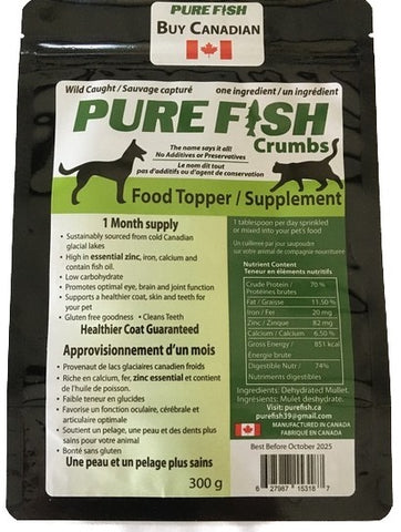 Pure Fish Crumbs Food Topper