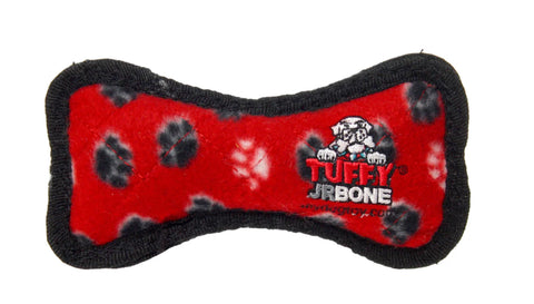 Tuffy Jr. Bone - Red Paws