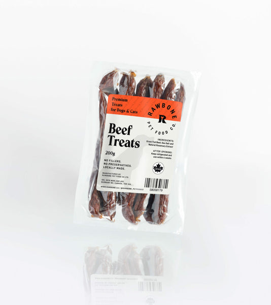 Rawbone Grass Fed Beef Treats – 200 g