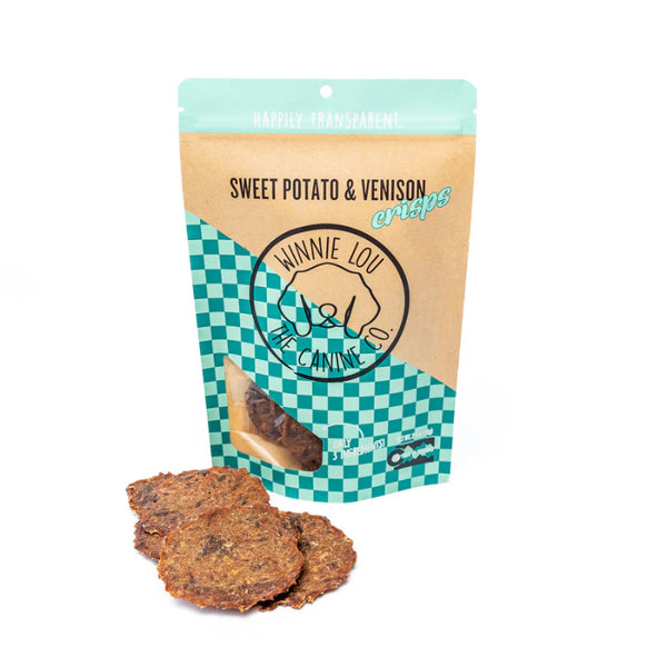 Winnie Lou - Sweet Potato & Venison Crisps - 2.5oz