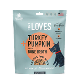 Farmland Traditions - Tiny Loves Turkey & Pumpkin Jerky with Bone Broth