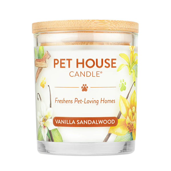 Vanilla Sandalwood Pet House Candle Large