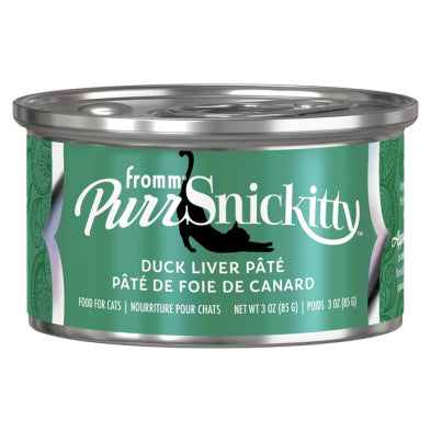 FROMM PurrSnickitty CAT CAN Duck Liver Pate 3oz