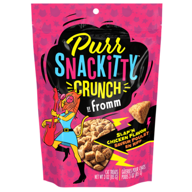 FROMM Purrsnackitty CAT Crunch Chicken 3oz