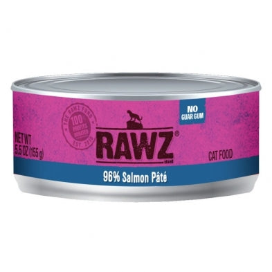 RAWZ Cat 96% Salmon 5.5oz Pate