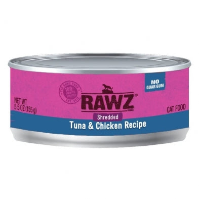 RAWZ Cat Shredded Tuna N Chicken 5.5oz