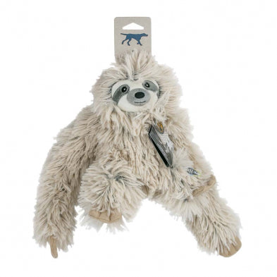 TALL TAILS 16" Rope Body Sloth Squeaker Toy