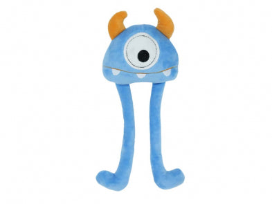 BUDZ Plush Dog Toy Monster CRADO BLUE 11"