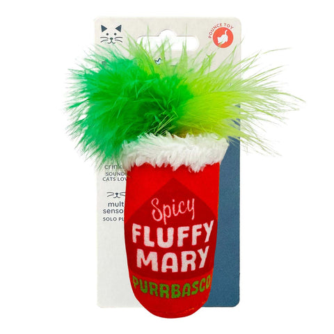 Huxley & Kent Plush Fluffy Mary with Catnip Cat Toy