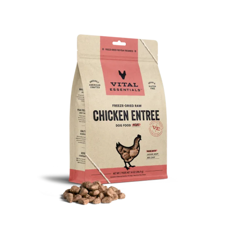 Vital Essentials - Dog GF Freeze Dried Food - Chicken Mini Nibs