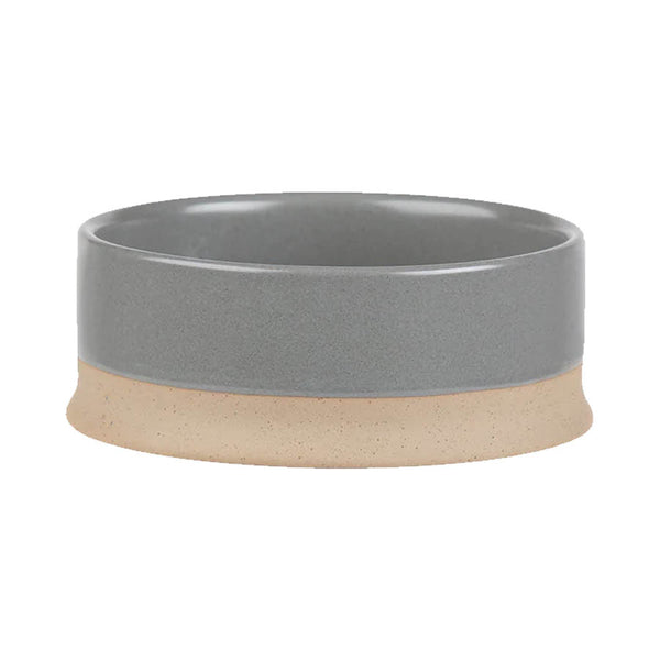 Scandi Non-Tip Pet Bowl - Cream