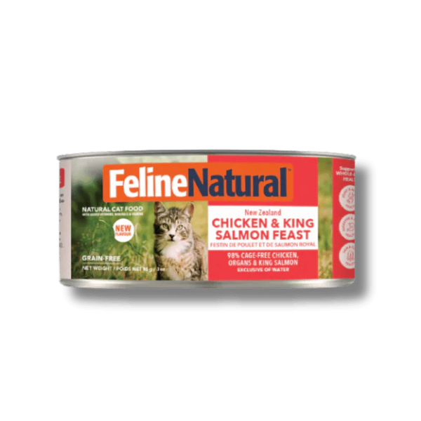 Feline Natural - Chicken & Salmon Can 85g