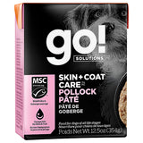 GO! Skin & Coat Pollock Pate 12.5OZ Tetra
