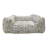 Sleep Zone Snow Leopard Step-In Bed 18"