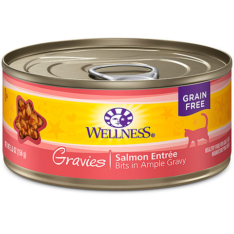 Gravies Salmon Entree Bits in Gravy 5.5OZ|Cat