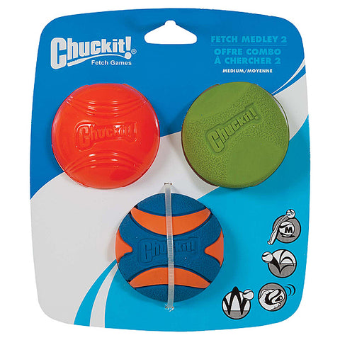 Chuckit! Fetch Medley 3PK