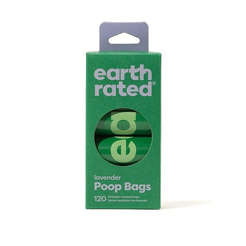 EARTH RATED POOP BAGS REFILL PACK LAVENDER SCENTED