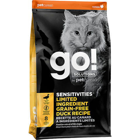 GO! Sensitivities LID GF Duck 8LB | Cat