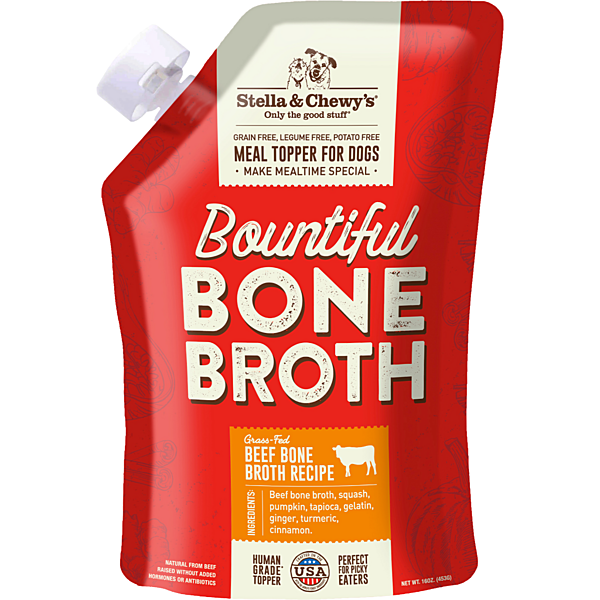 Stella & Chewy's Grass Fed Beef Bone Broth Recipe 16OZ