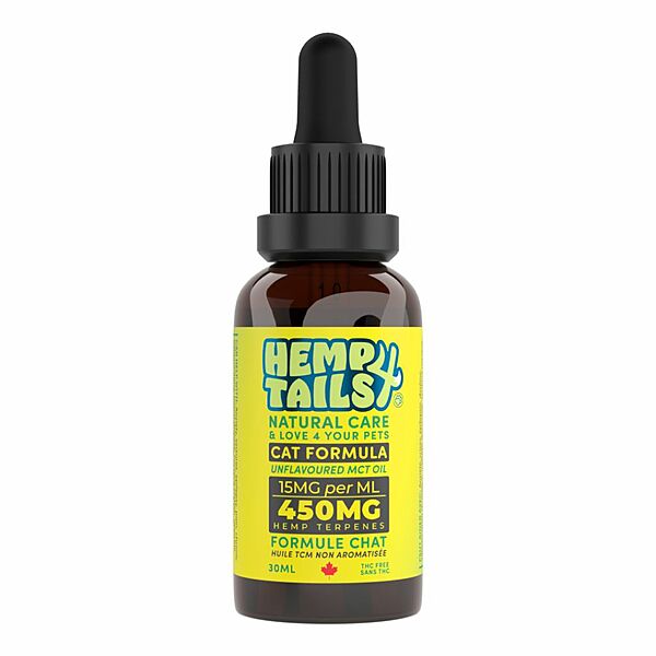Hemp Seed Oil Unflavoured 450MG/30ML | Cat