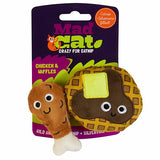 Chicken & Waffles 2 PK Mad Cat Toy