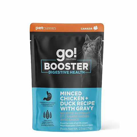 GO! Digestive Mnced Chkn+Duck w/gravy 2.5OZ|Cat