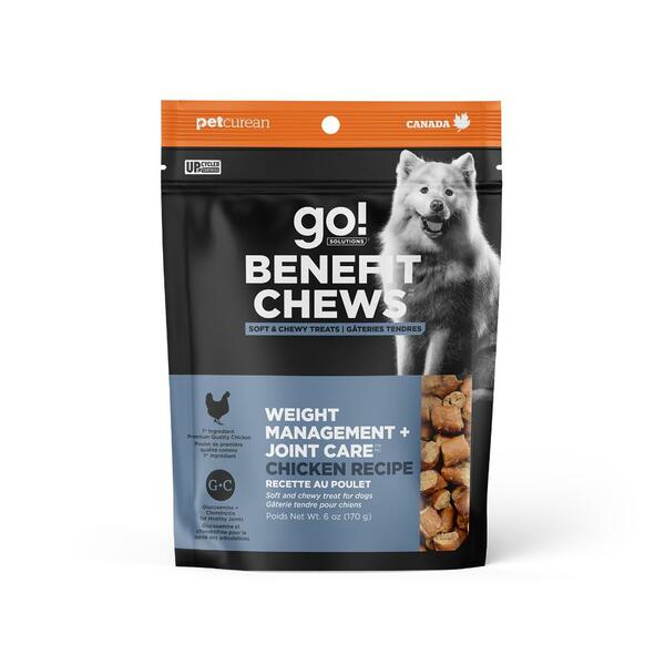GO! BenefitChews Wt Mgmt+Joint Care Chicken 6OZ