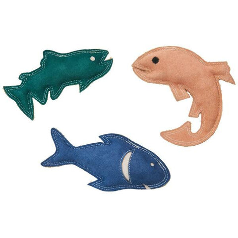 Dura-Fuse Leather Fish Assorted 7"