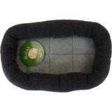 Relax Sherpa Bolster Mat 2 Tone Grey