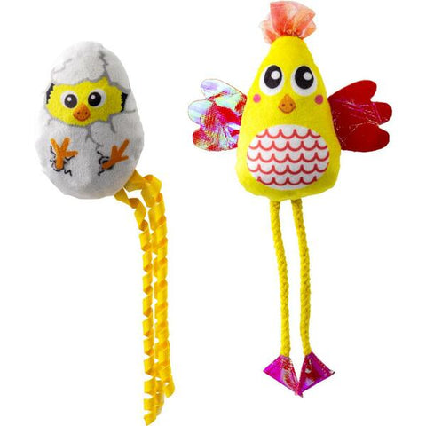 Scrattles Chicken 2PK | Cat