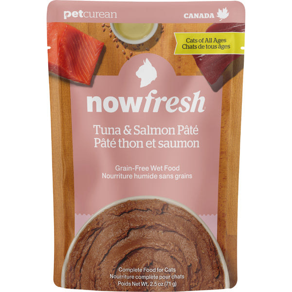NOW GF Tuna & Salmon Pâté 2.5OZ |Cat