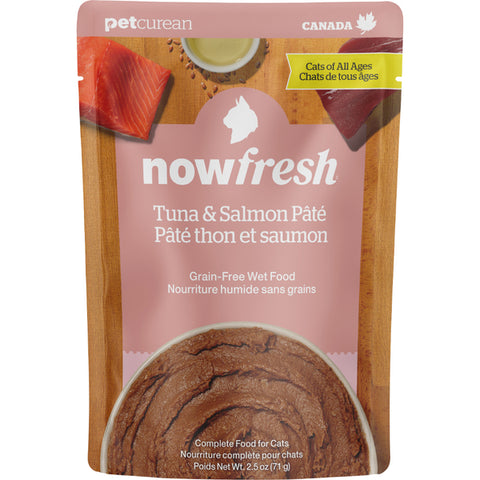 NOW GF Tuna & Salmon Pâté 2.5OZ |Cat