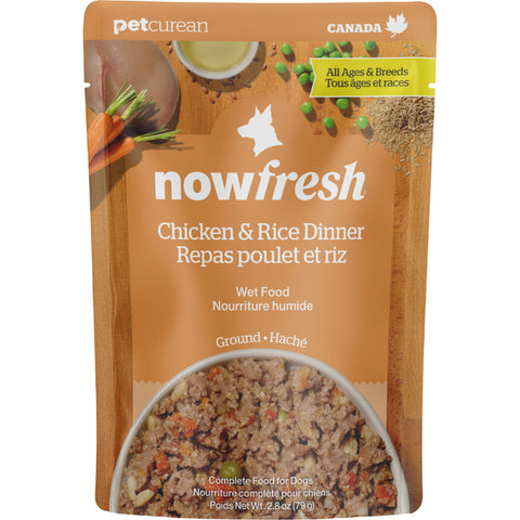 NOW Ground Chicken & Rice Dinner 2.8OZ