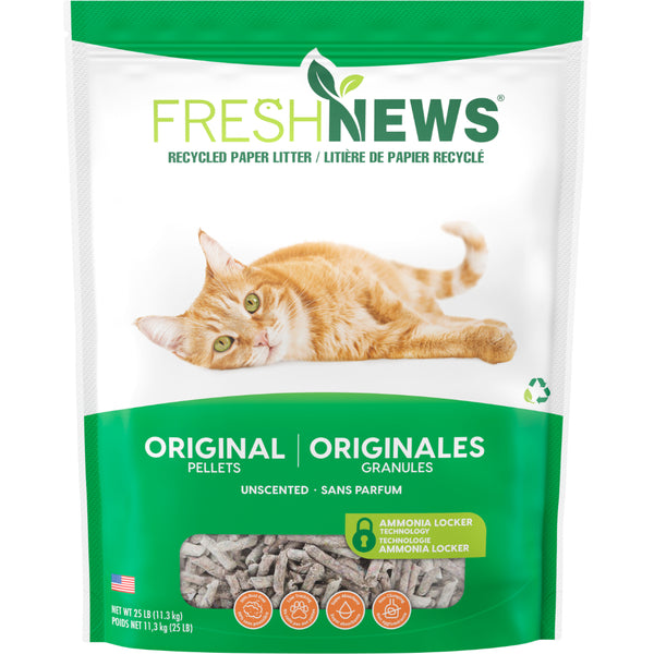Fresh News Paper Litter | Cat