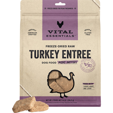 FD Raw Turkey Entree Mini Patties 14OZ