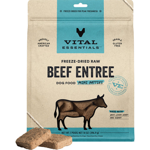 FD Raw Beef Entree Mini Patties 14OZ