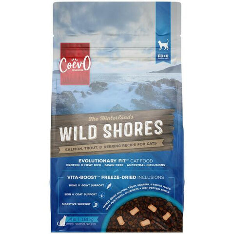 Coevo Freeze Dried + Kibble Wild Shores Recipe 4LB | Cat