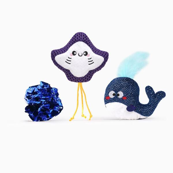 Ocean Pals Whale&Stingray | Cat