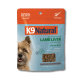 K9 Natural - Treats - Freeze-Dried - Healthy Bites - Lamb Liver - 50g