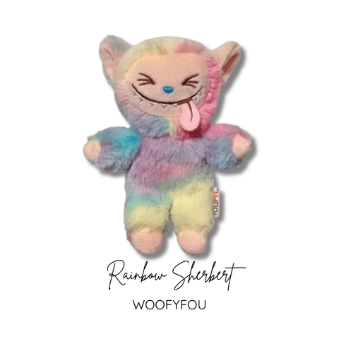 FoufouBRANDS - LaFouFou Collection - WoofyFou - Rainbow Sherbert NEW