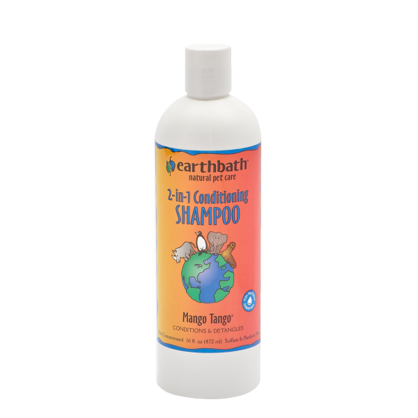 Earthbath 2-in-1 Conditioning Shampoo Mango Tango 16 oz