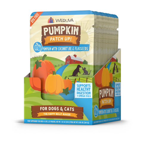 Weruva Cat/Dog Pumpkin Patch Up w Coconut&Flax 1.05oz Pouch