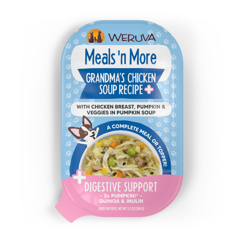 Weruva Dog Meals'nMore Grandma's Chicken Soup+ 3.5oz Cup