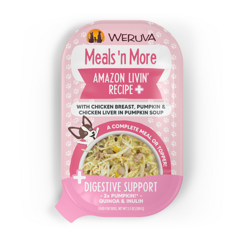 Weruva Dog Meals 'n More Amazon Livin'+ 3.5oz Cup