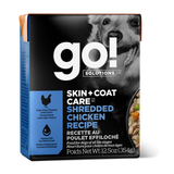 GO! DOG SKIN + COAT CARE Shredded Chicken Tetra