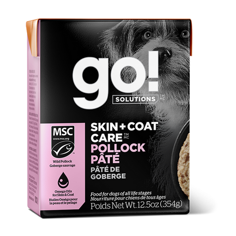 GO! : DOG SKIN + COAT CARE Pollock Pate Tetra