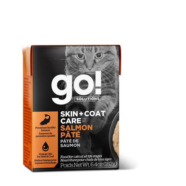GO! CAT SKIN + COAT CARE Salmon Pate Tetra 6.4oz