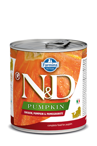 FARMINA N&D PUMPKIN Puppy CHICKEN & POM 285g